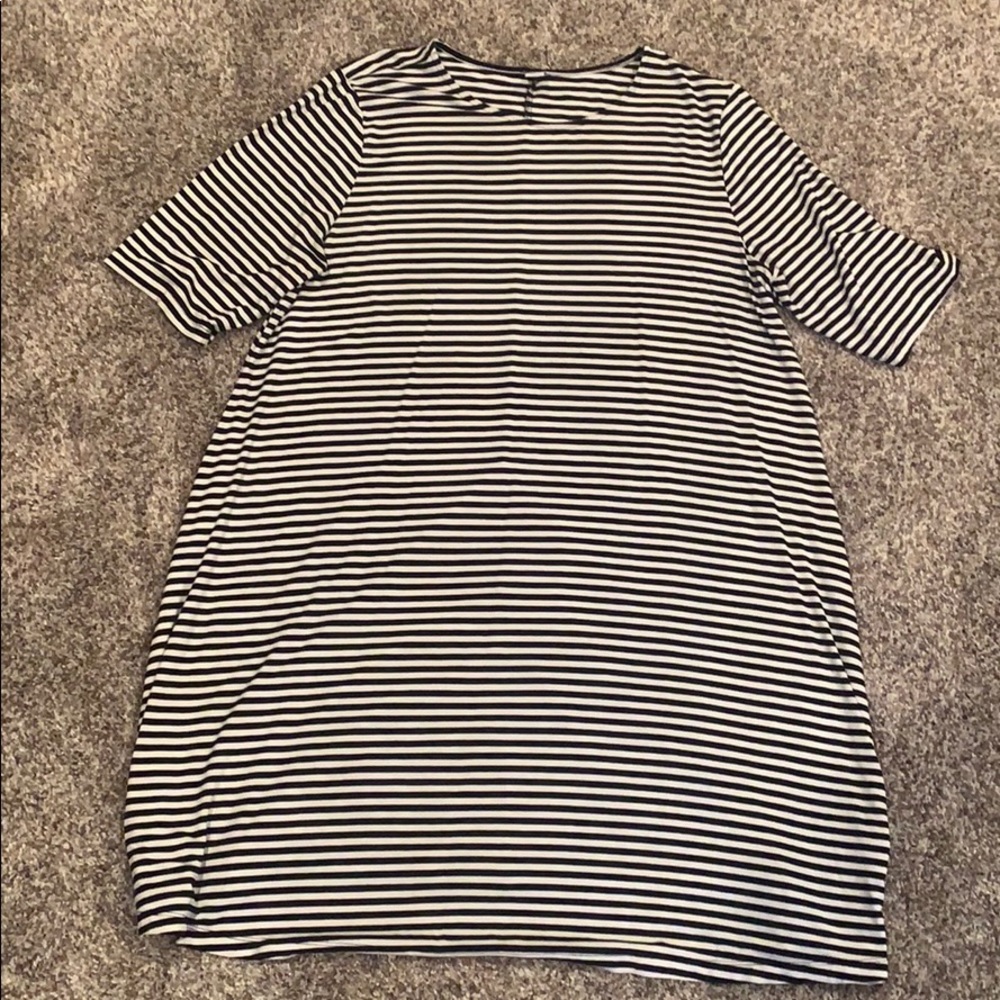 Striped Jersey Dress